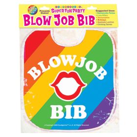 Blow Job Bib-Rainbow