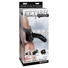 Fetish Fantasy Extreme Hollow Strap-On Black 10