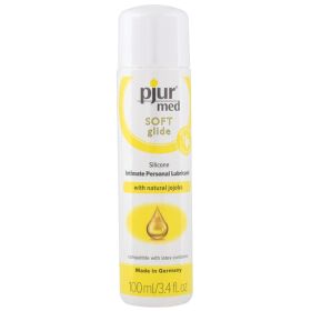 pjur med SOFT Glide Silicone Intimate Personal Lubricant 3.4oz