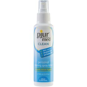 pjur med CLEAN Personal Cleaning Spray Lotion 3.4oz