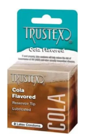 Trustex Flavored Condoms Cola 3 Pack