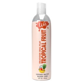 Wet Delicious Oral Play Tropical Explosion Waterbased Flavored Lubricant 4oz