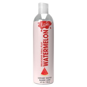 Wet Delicious Oral Play Watermelon Waterbased Flavored Lubricant 4oz